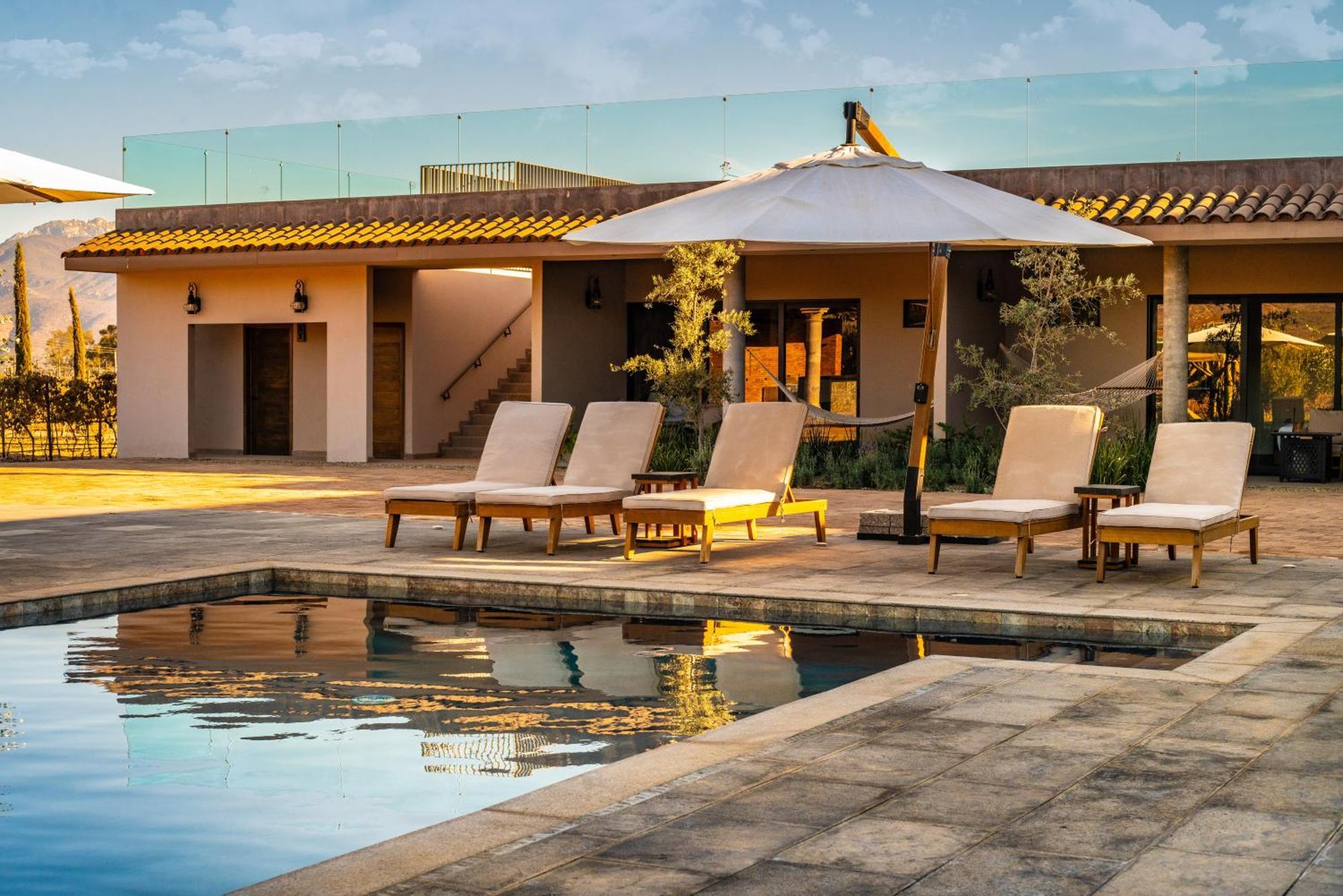 Hotel Flores De Sal-Valle De Guadalupe Exterior foto
