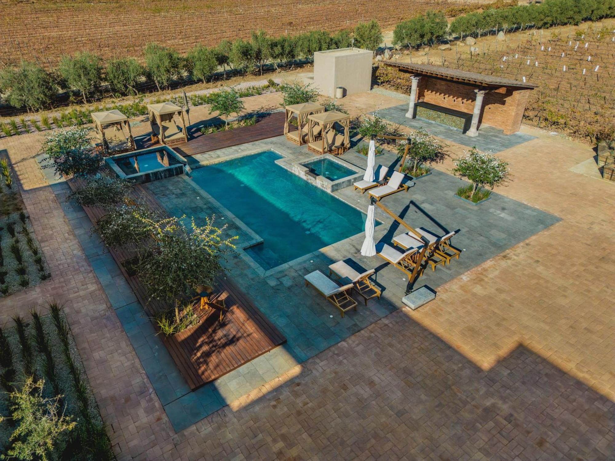 Hotel Flores De Sal-Valle De Guadalupe Exterior foto
