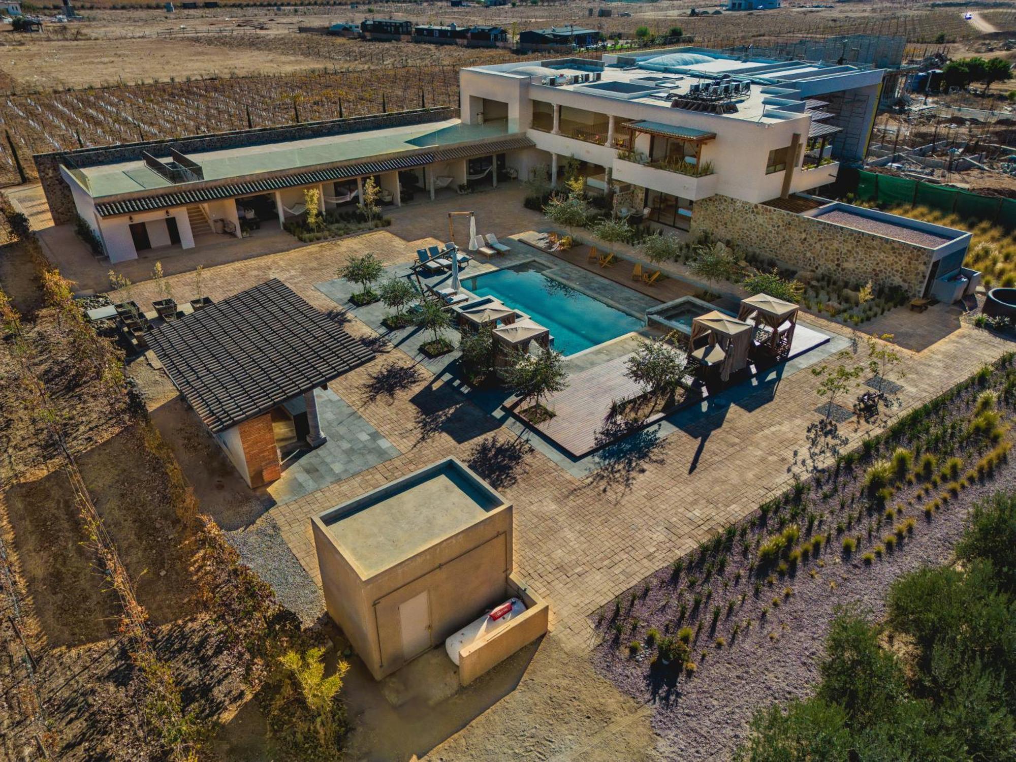 Hotel Flores De Sal-Valle De Guadalupe Exterior foto