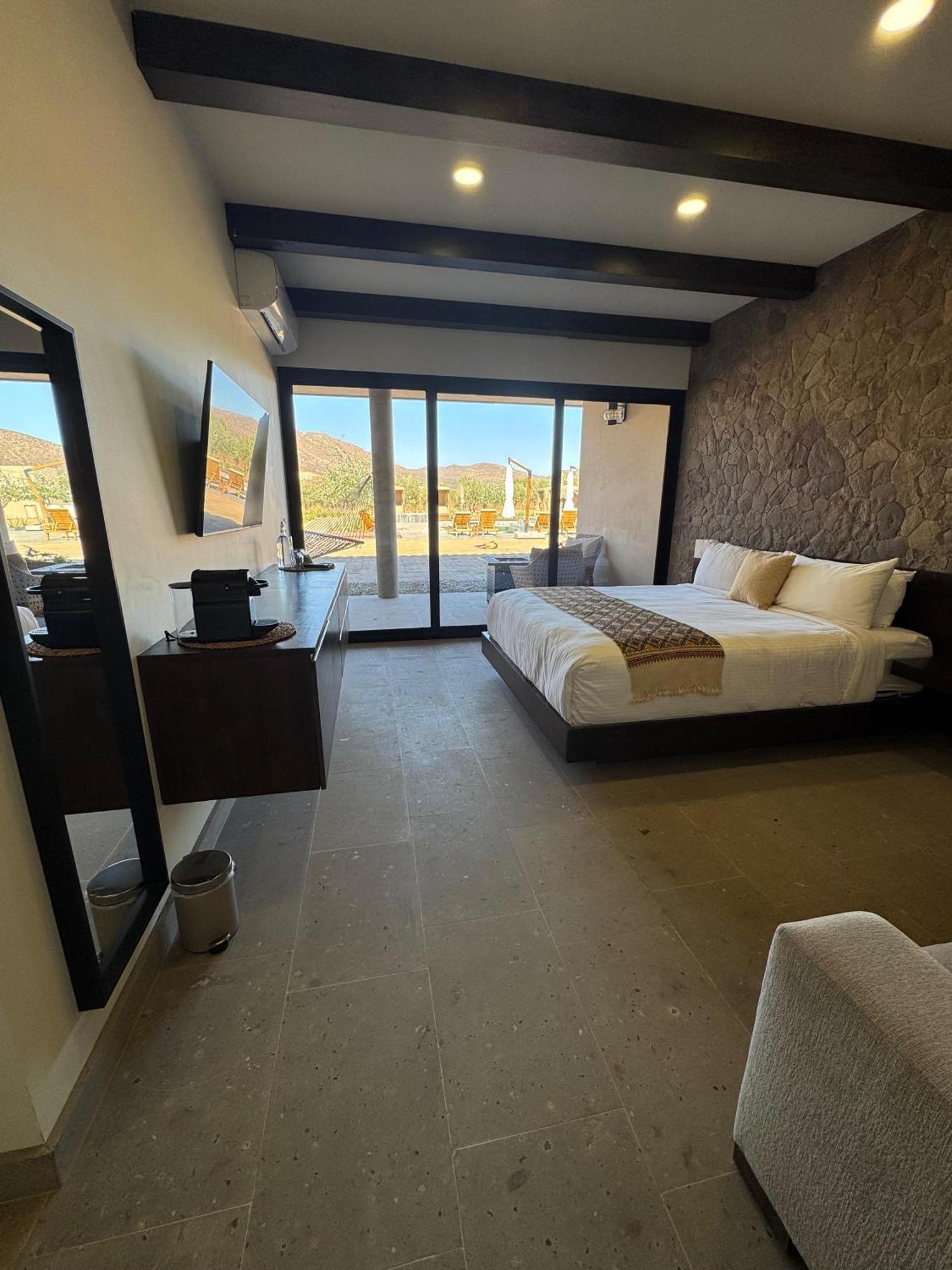 Hotel Flores De Sal-Valle De Guadalupe Exterior foto